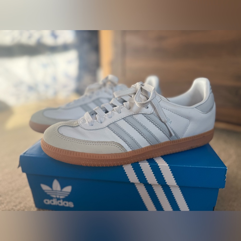 Adidas OG Woman’s Samba Halo Blue Sneakers